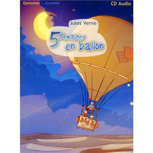 Cinq semaines en ballon - Front Cover