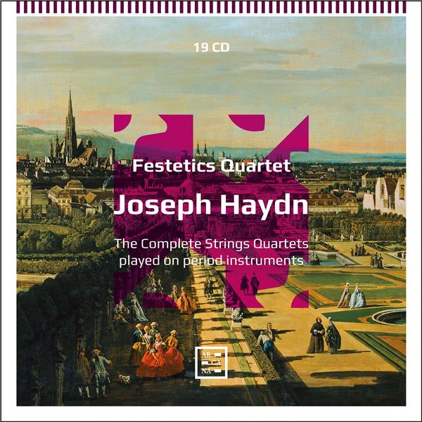 Intégrale des quatuors à cordes sur instruments d'époque - Front Cover