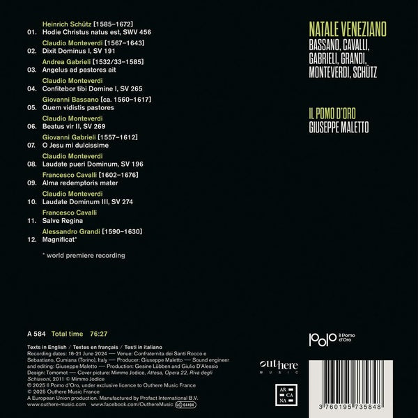 Natale Veneziano - Front Cover