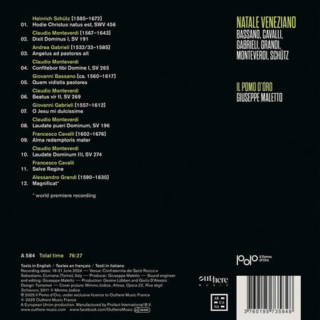 Natale Veneziano - Front Cover
