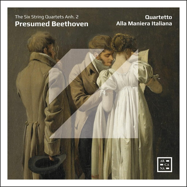 Presumed Beethoven. The Six String Quartets Anh. 2 - Front Cover