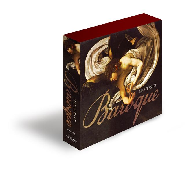 Maitres du baroque - 4 CD - Front Cover