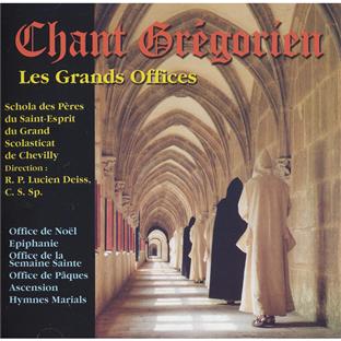 Chant Grégorien - Grands offices - Front Cover