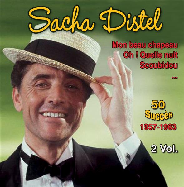 Sacha Distel - 50 succès - Front Cover