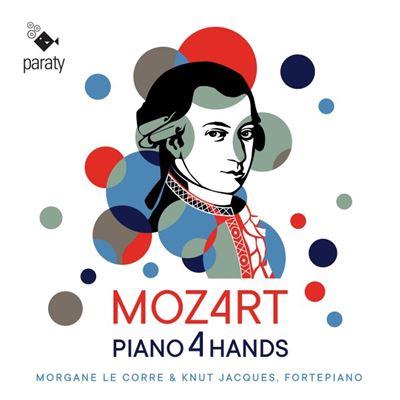 Mozart piano 4 hands - Front Cover