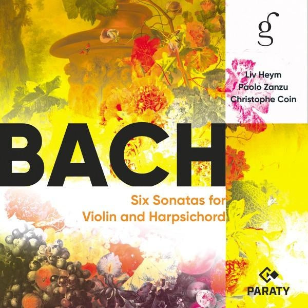 Bach: Six Sonatas for Violin and Harpsichord - Front Cover
