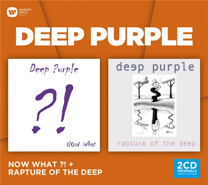 Coffret 2 cd: Now what ?! + Rapture of the deep - Front Cover