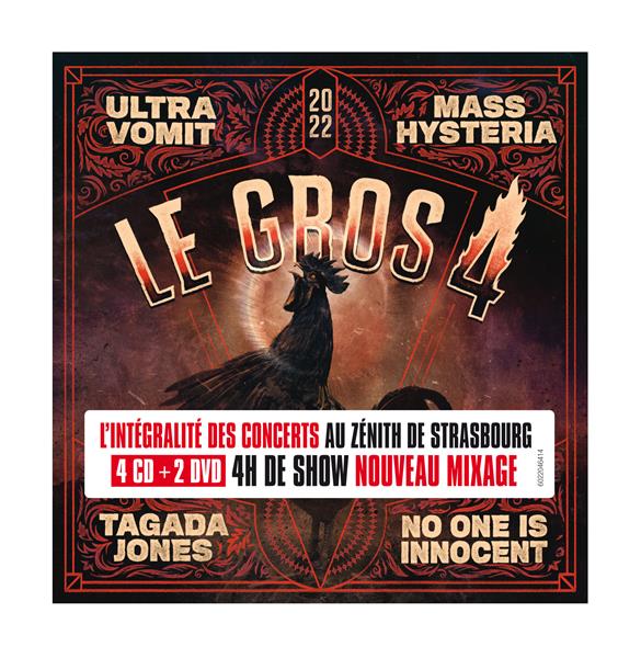 Le Gros 4 : Live au Zénith de Strasbourg - Front Cover