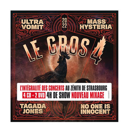 Le Gros 4 : Live au Zénith de Strasbourg - Front Cover