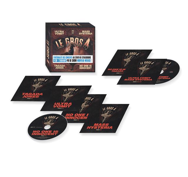 Le Gros 4 : Live Au Zenith De Strasbourg Édition Limitée Coffret - Front Cover