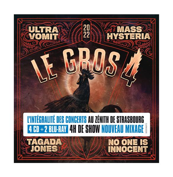 Le Gros 4 : Live Au Zenith De Strasbourg Édition Limitée Coffret - Front Cover