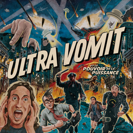 ULTRA VOMIT ET LE POUVOIR DE LA PUISSANCE (PICTURE DISC) - Back Cover