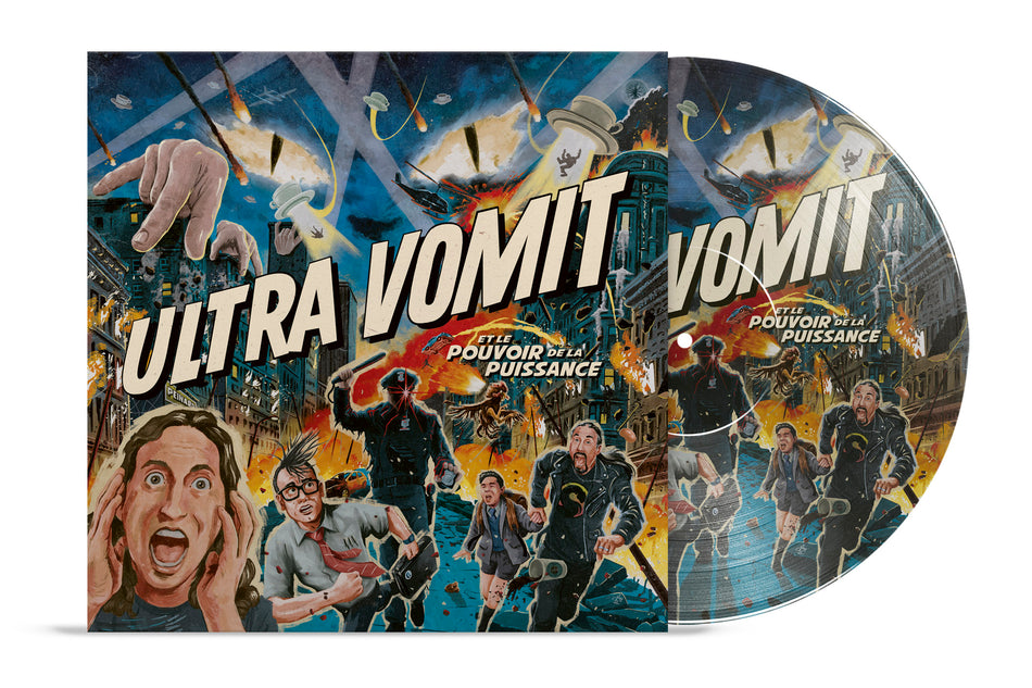 ULTRA VOMIT ET LE POUVOIR DE LA PUISSANCE (PICTURE DISC) - Front Cover