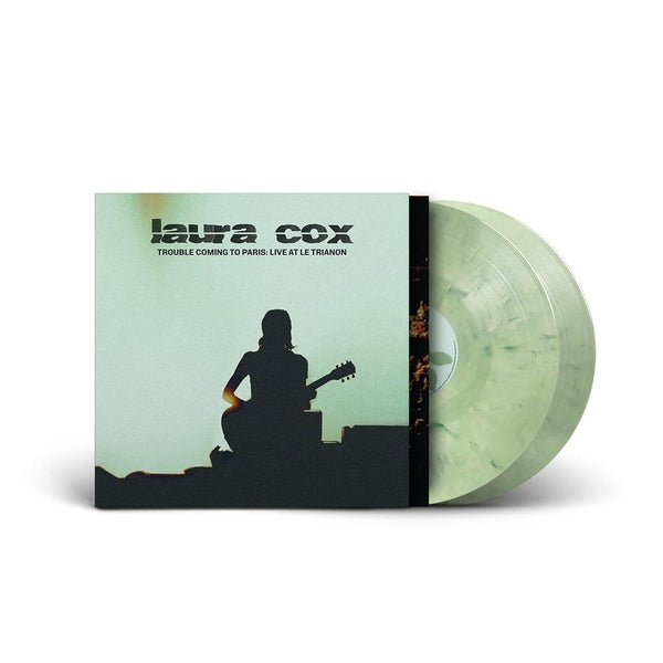 Trouble Coming To Paris : Live at Le Trianon Vinyle Vert et Crème Marbré - Front Cover