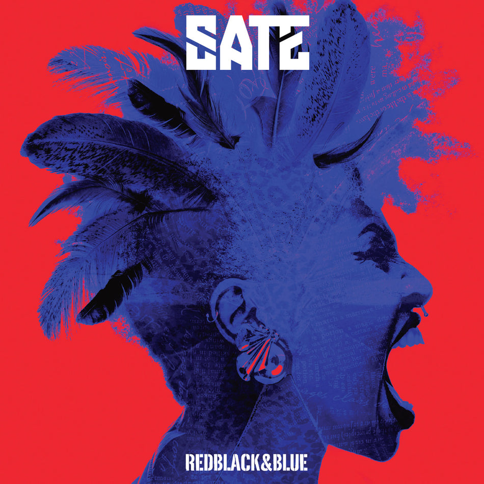 REDBLACK & BLUE - Front Cover