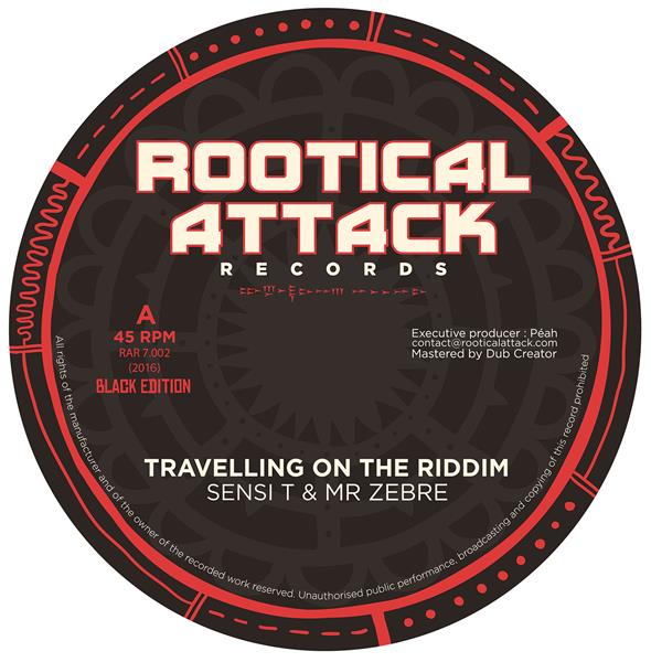 TRAVELLING ON THE RIDDIM - Front Cover