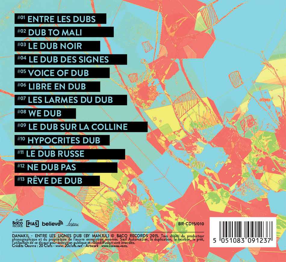 ENTRE LES LIGNES DUB - Back Cover