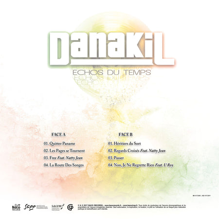 Echos du temps - Back Cover