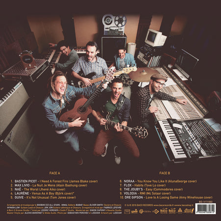 Studio Reggae Bash - Back Cover