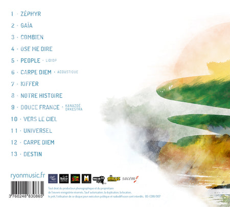 Zéphyr - Back Cover