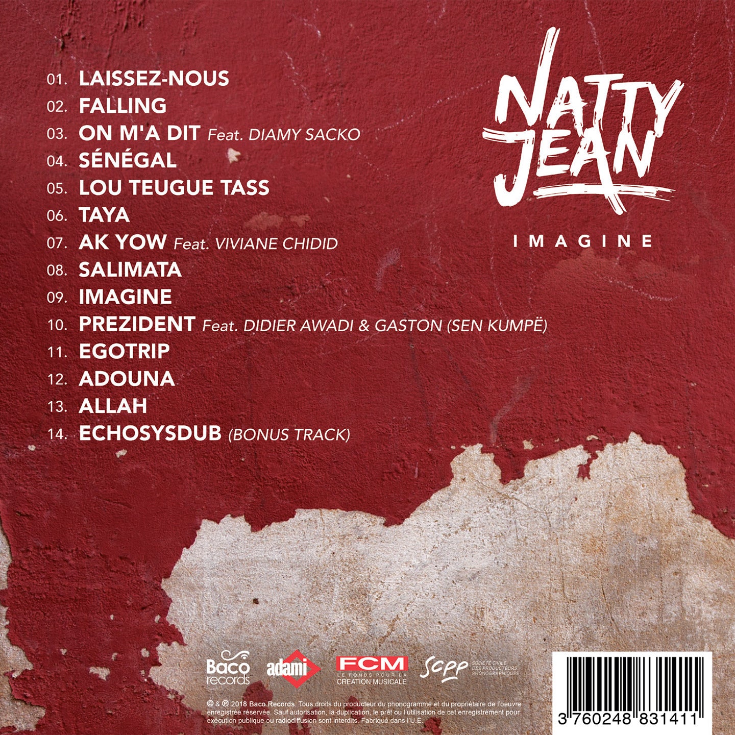 Imagine - Back Cover