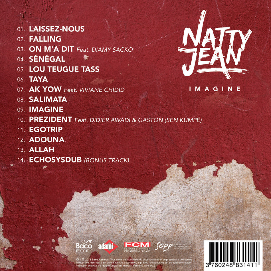 Imagine - Back Cover