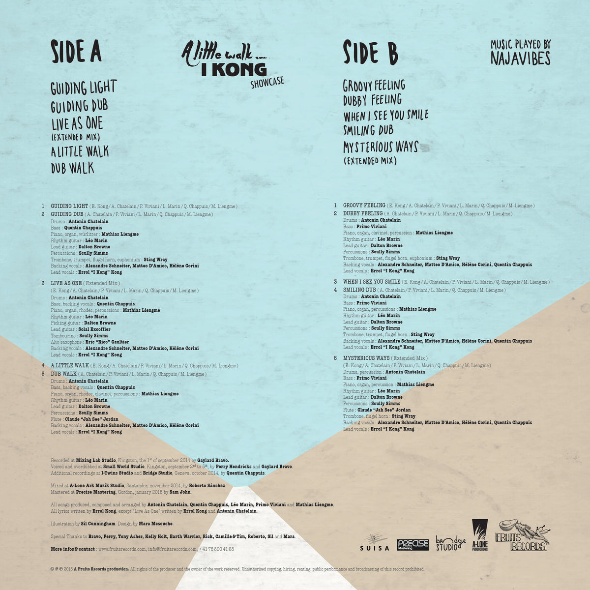 A Little Walk - Back Cover