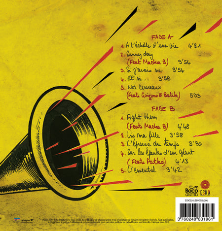 A l’échelle d’une vie - Back Cover