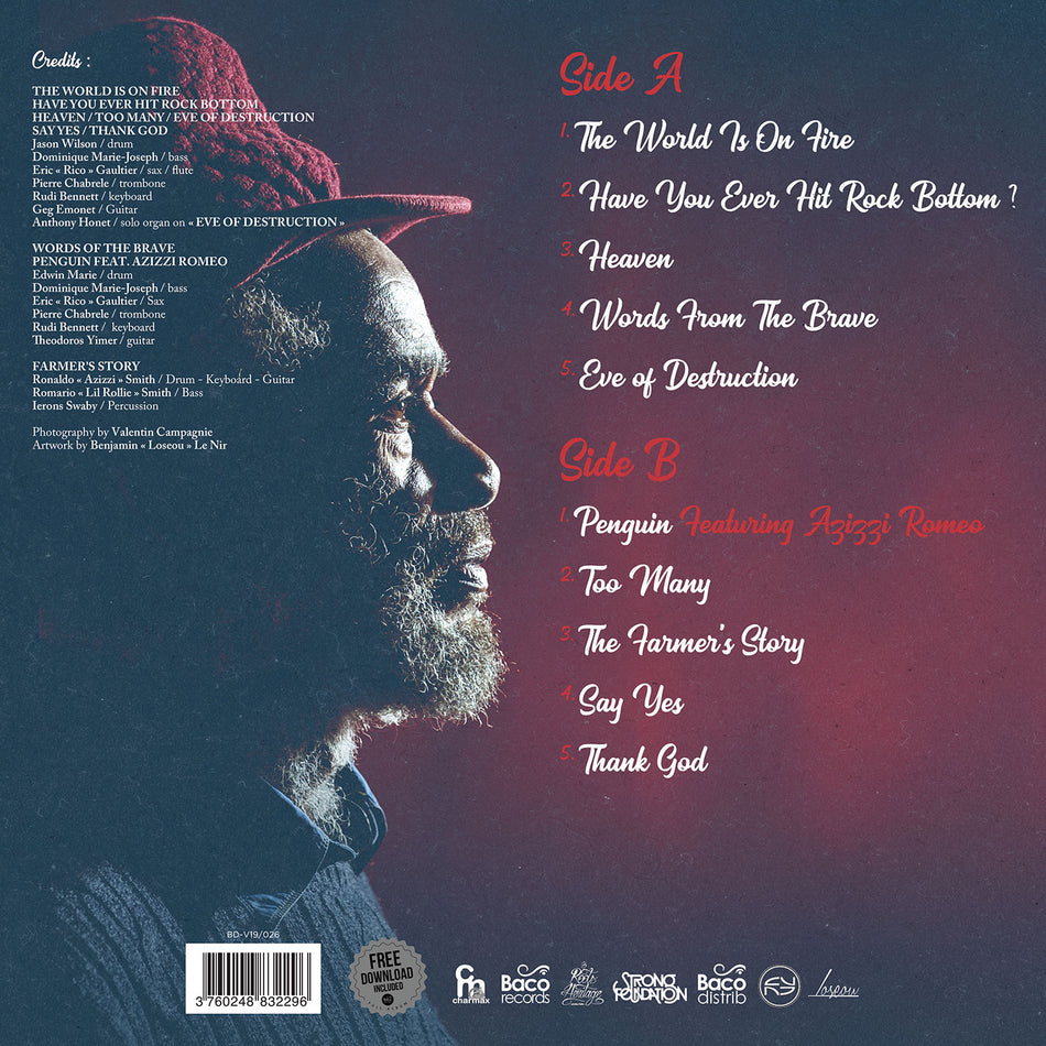 Words From The Brave - Back Cover