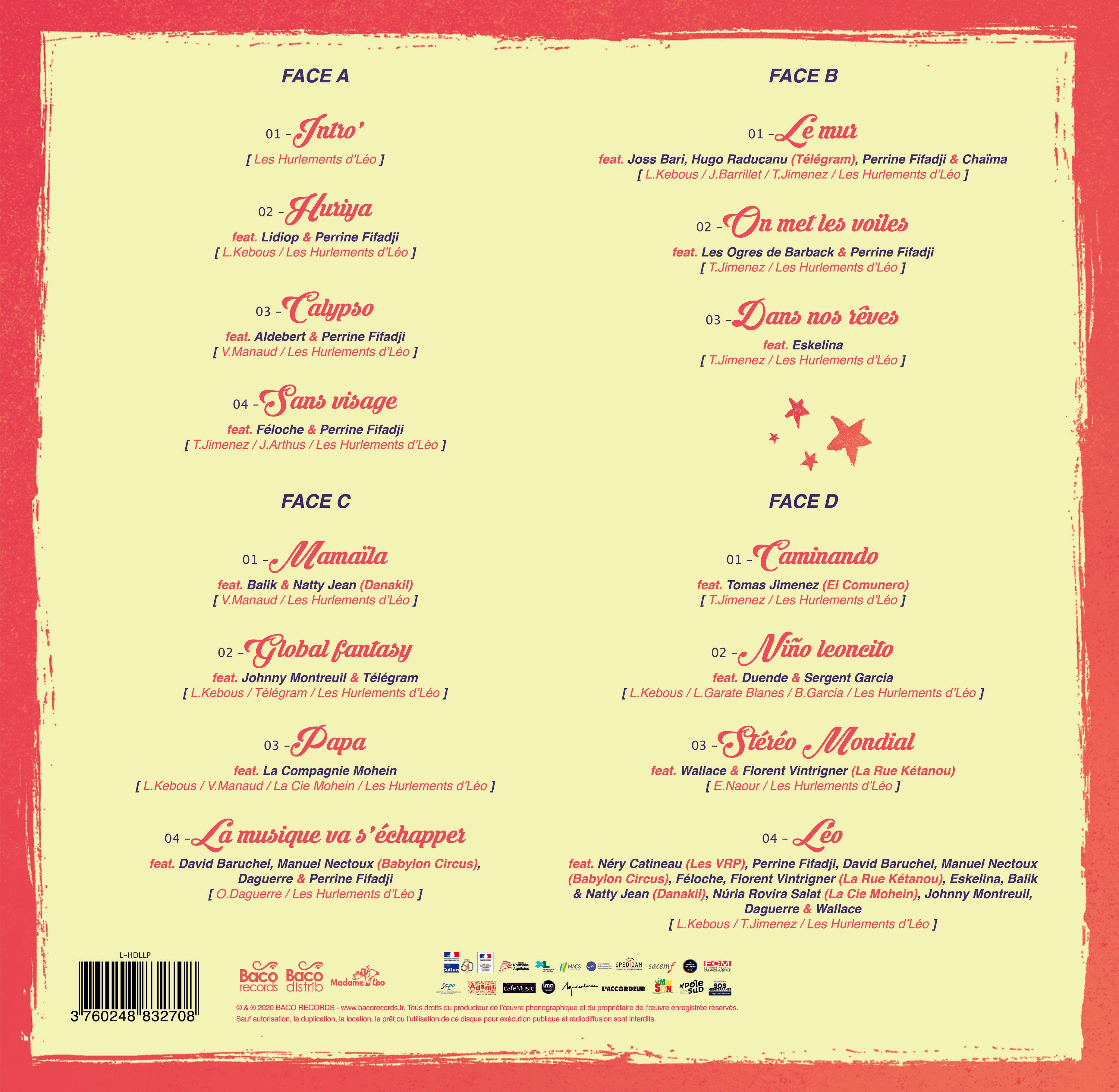 Mondial Stéréo - Back Cover