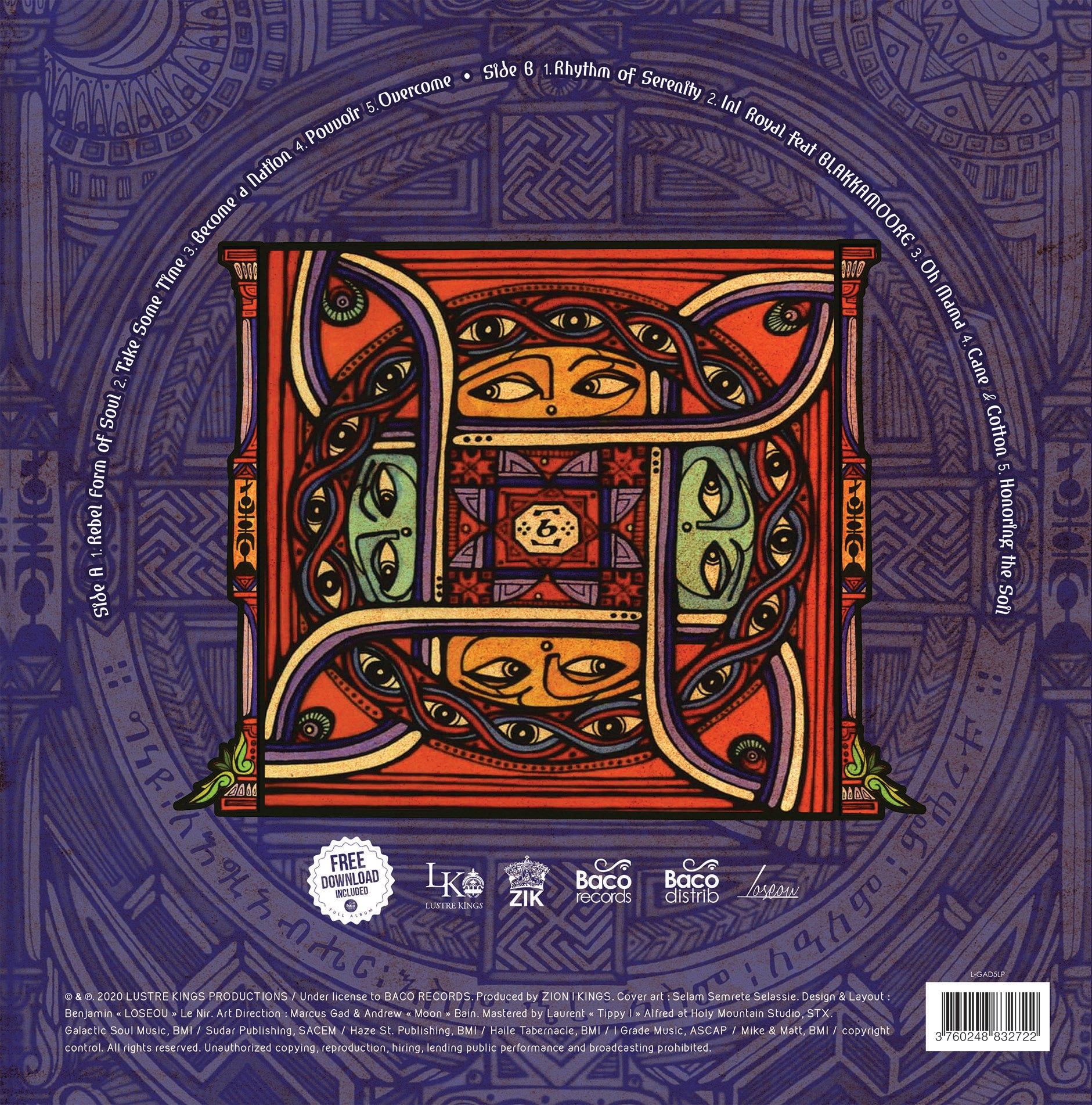 Rythm of serenity - Back Cover