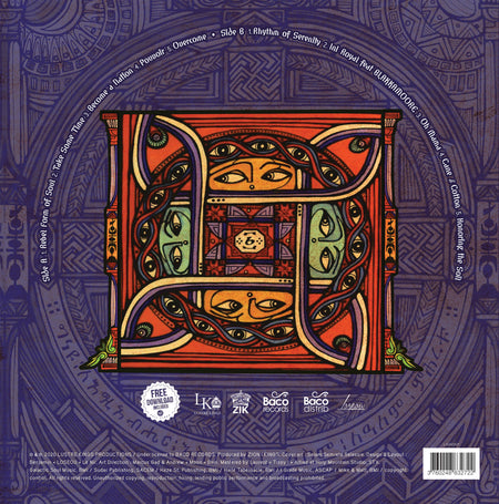 Rythm of serenity - Back Cover