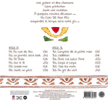 Au coin du feu - Back Cover