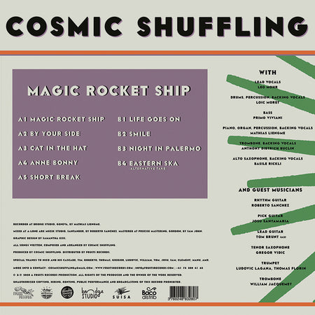 Magic Rocket ship - Back Cover