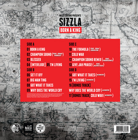 Born a king - Back Cover