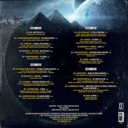 Chroniques de mars - Back Cover