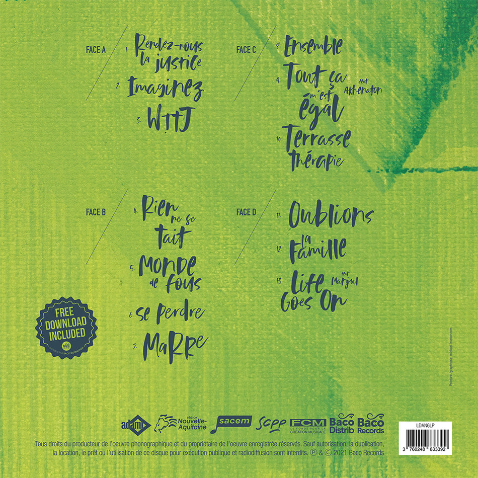 Rien ne se tait - Back Cover