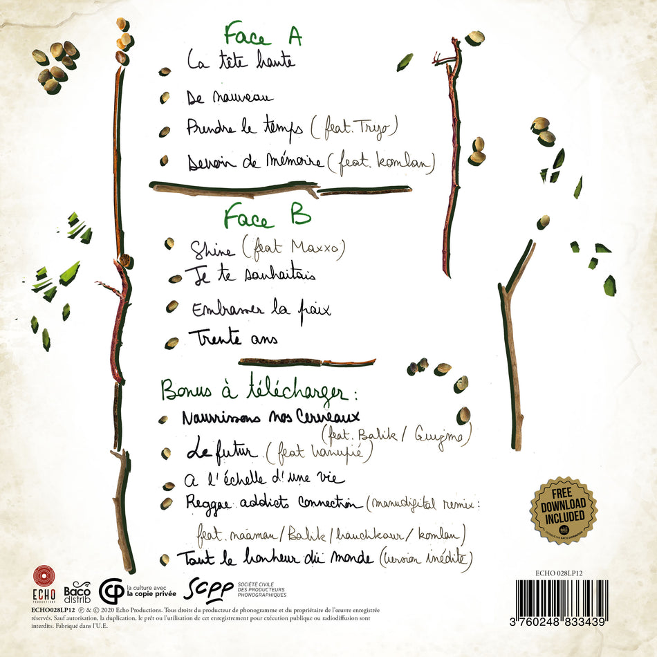 30 ans - Back Cover