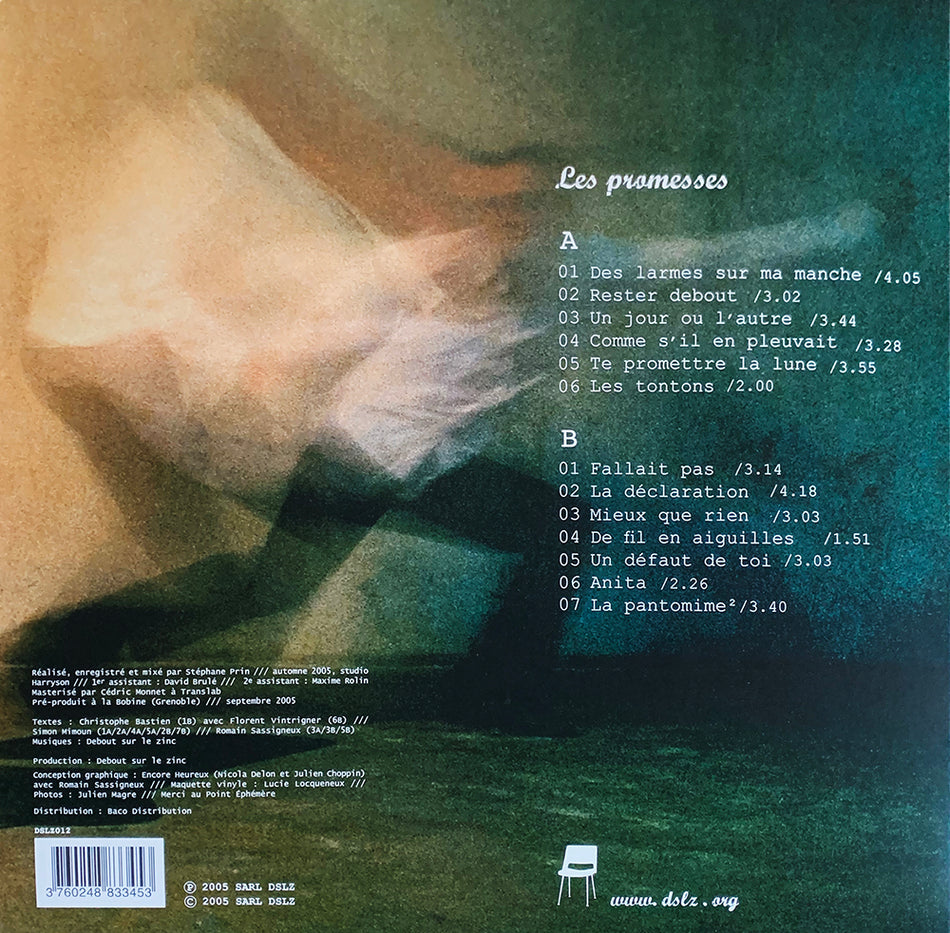 Les Promesses - Back Cover