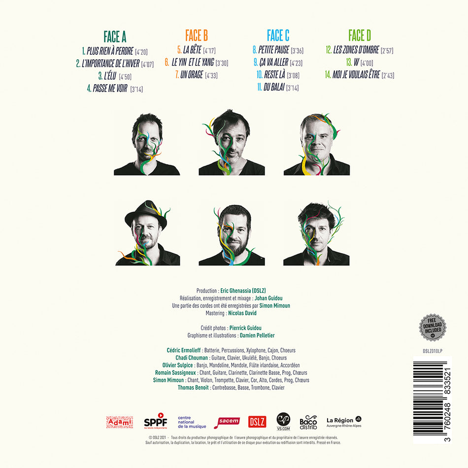 L'importance de l'hiver - Back Cover