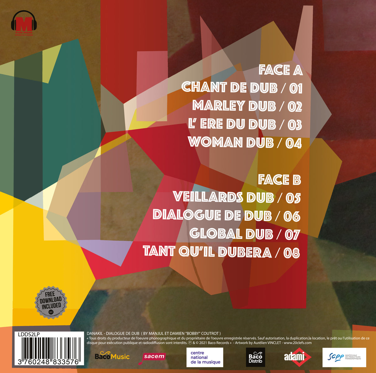 Dialogues de dub - Back Cover