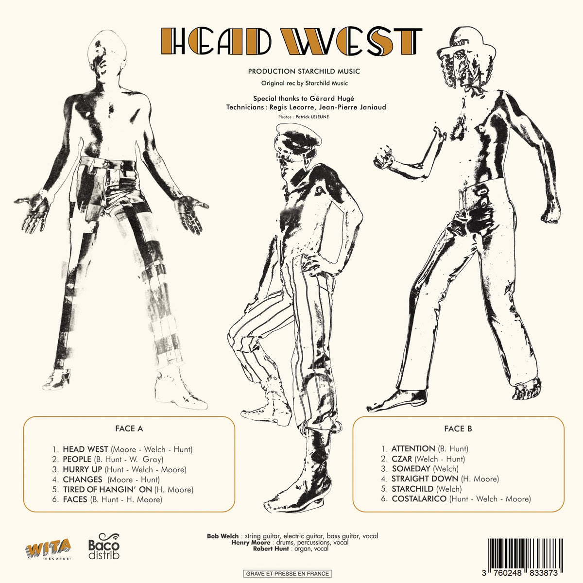 Head West - Back Cover
