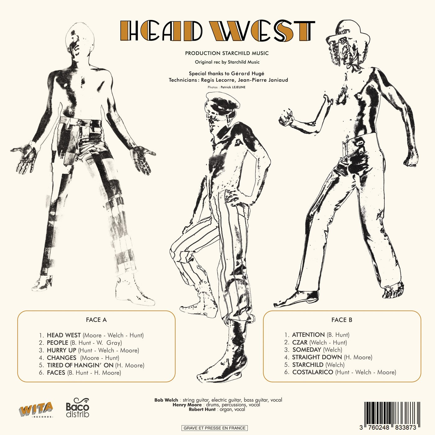 Head West - Back Cover