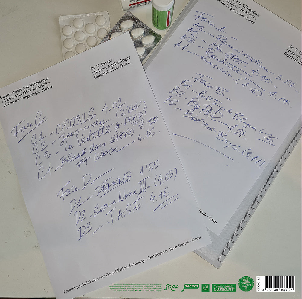 Rechute - Back Cover