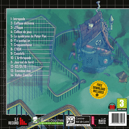 Roller Coaster - Back Cover