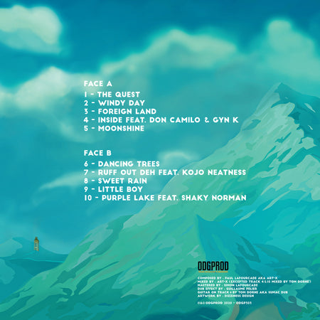 Tales of melodia - Back Cover