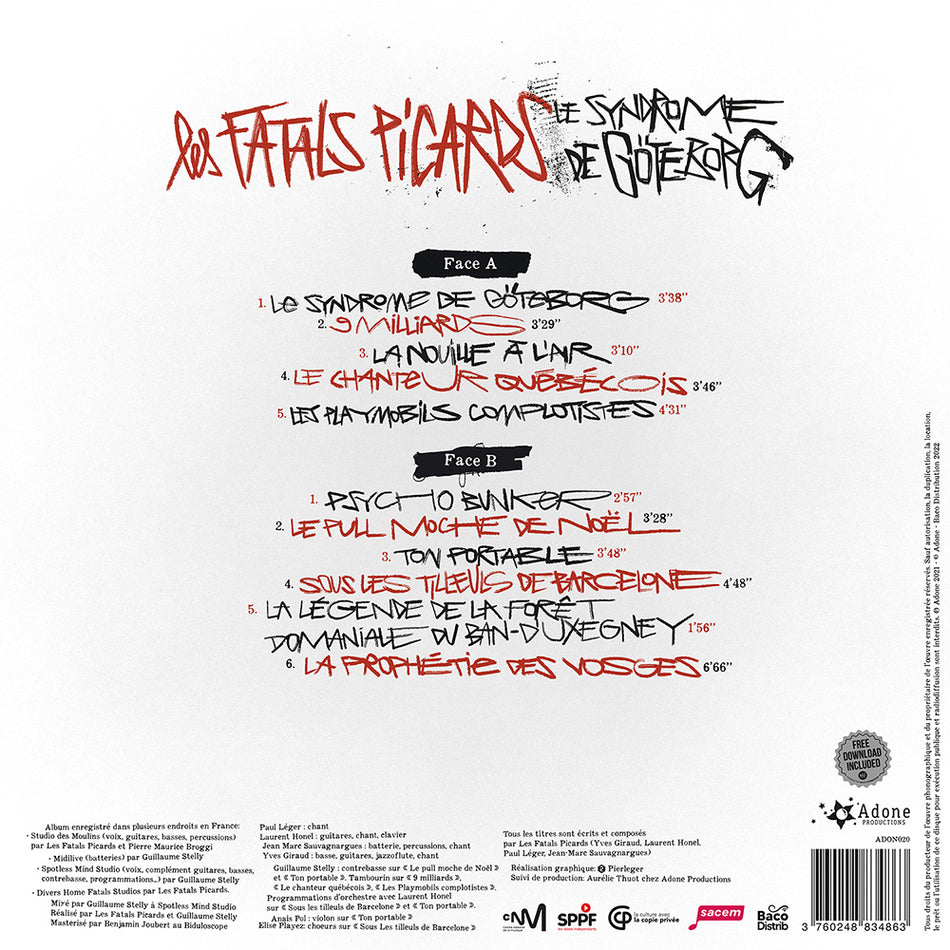 Le syndrome de Göteborg - Back Cover