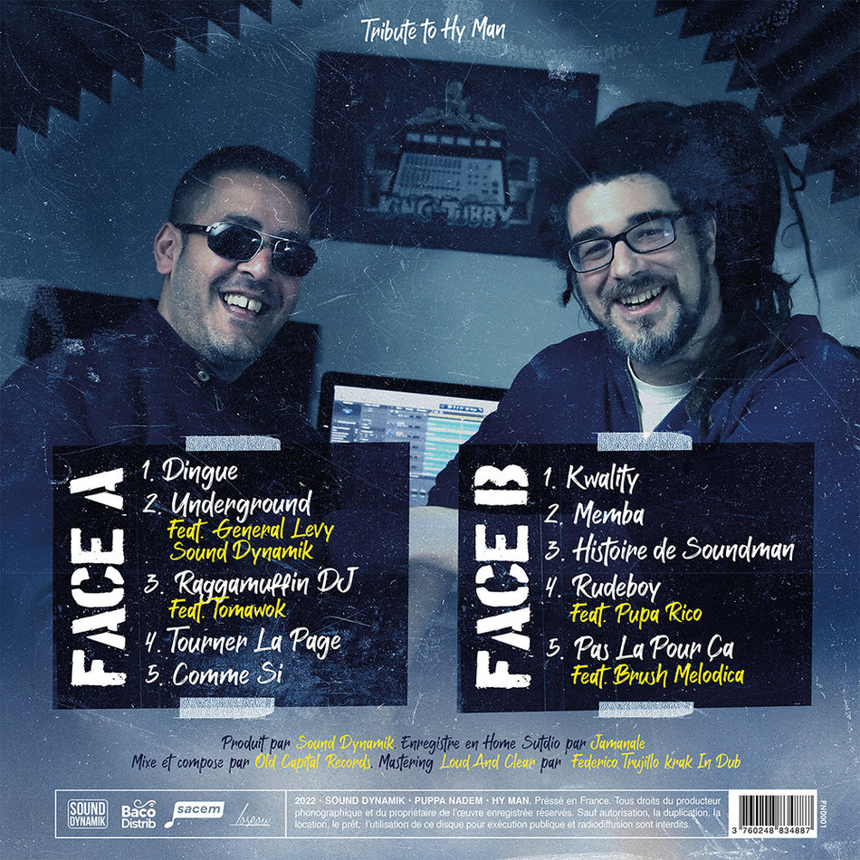 Hy Man - Back Cover