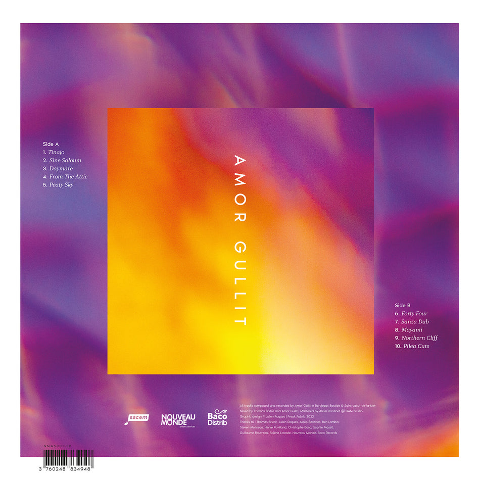 Amor Gullit - Back Cover