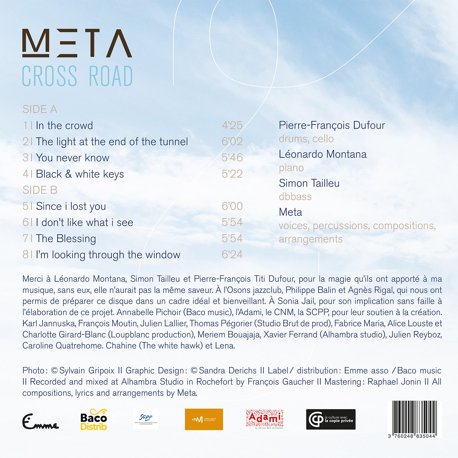 Cross Road - Back Cover